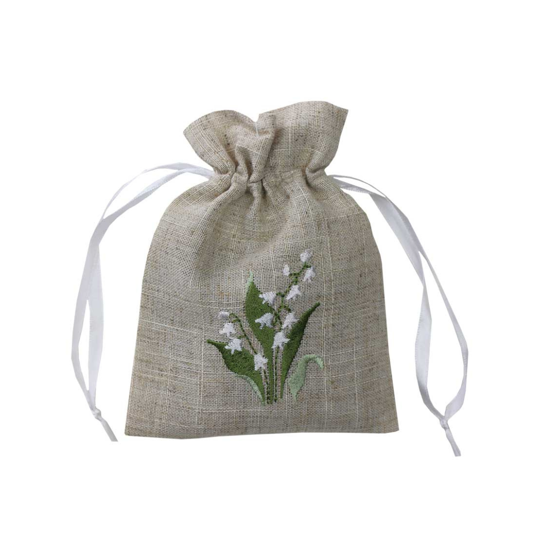 Embroidered English Lavender Sachet | 3 designs