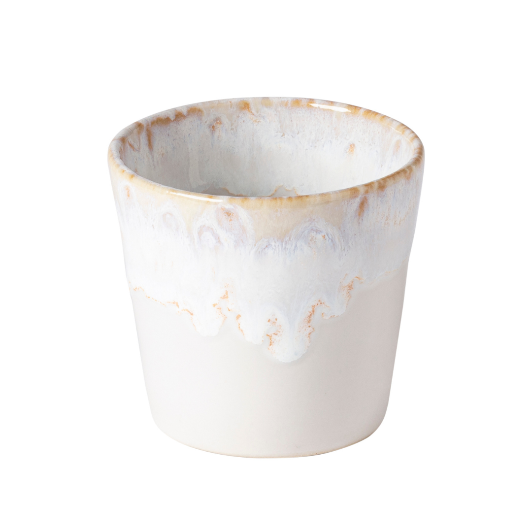 Ocean Inspired Lungo Coffee Cup | White