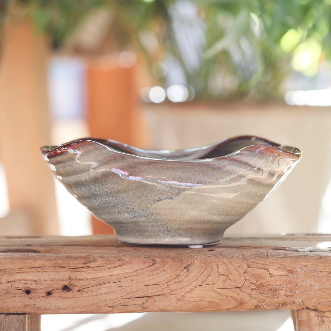 Ceramic Melted Bowl