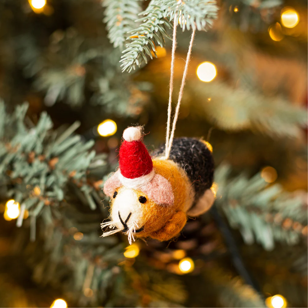 Handmade Mini Festive Guinea Pig