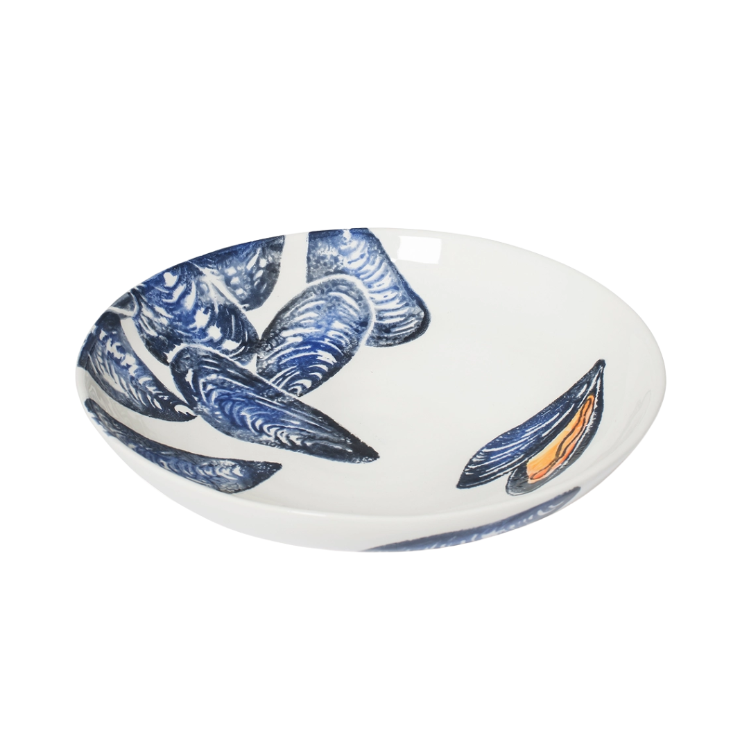 Ceramic Supper Bowl | Mussels