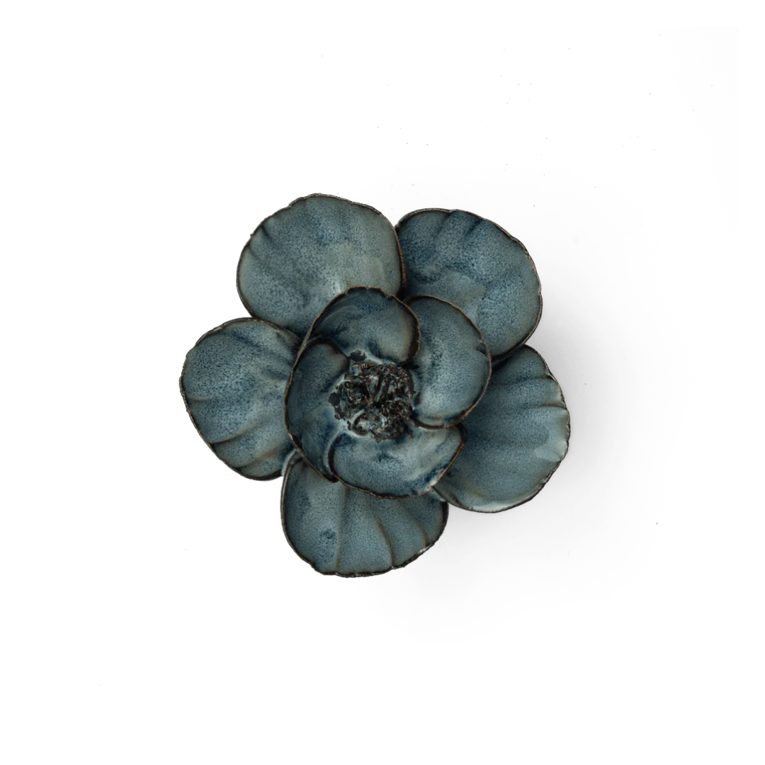 Ceramic Poppy | Navy Blue