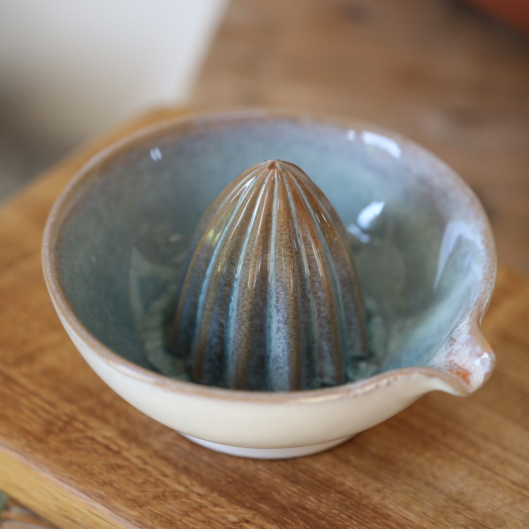 Ocean Blue Ombre Ceramic Juicer