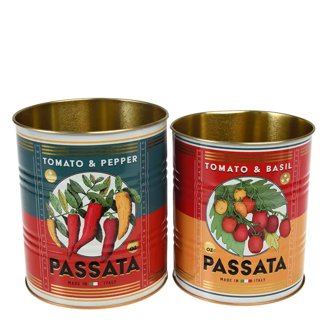 Vintage Style Storage Tins | Passata