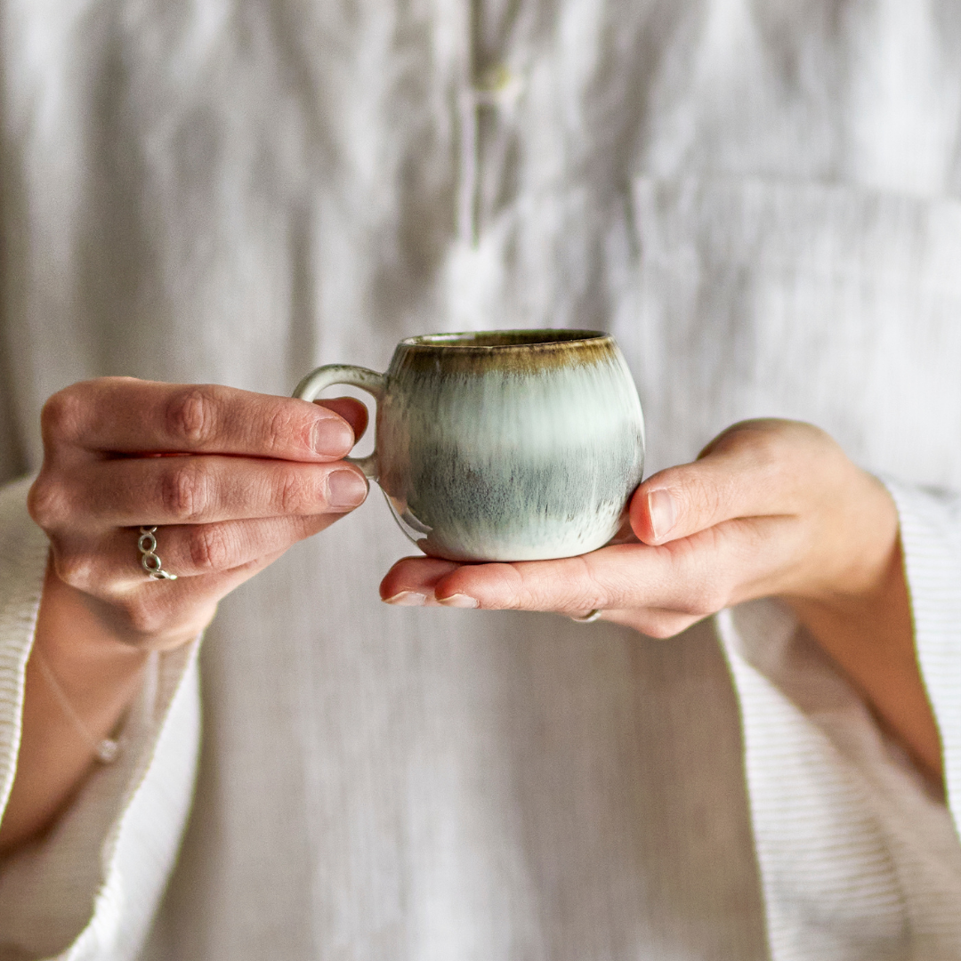 Paula Stoneware Espresso Cup | Grey