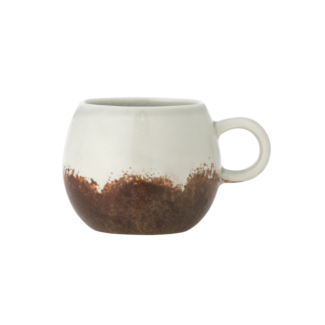Paula Stoneware Espresso Cup | Mint Choc