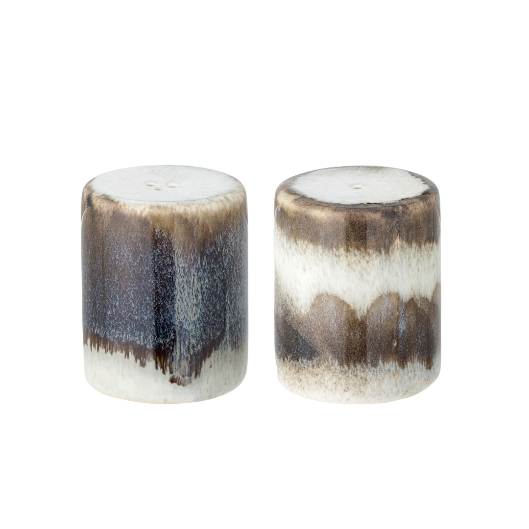 Paula Salt and Pepper Shaker | Earth Tones