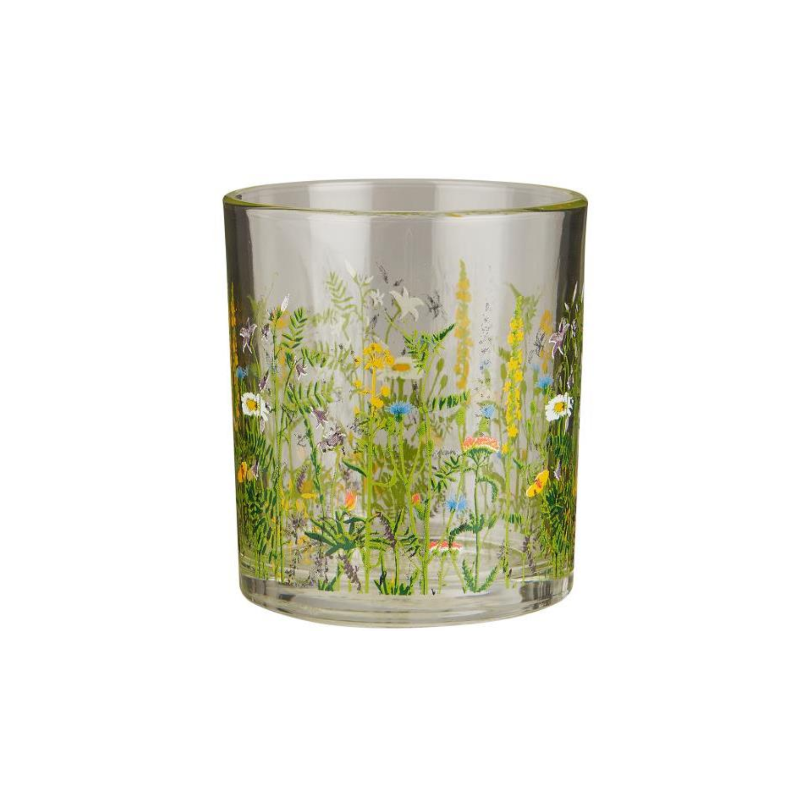 Summer Field Drinking Glass