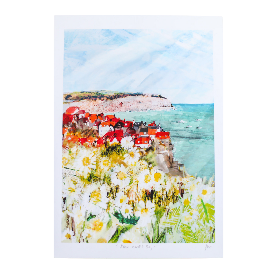 Robin Hood's Bay Art Print | By Jenny Hall