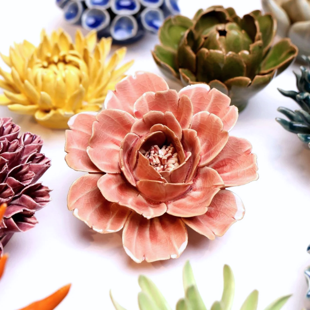 Ceramic Rose | Champagne Pink