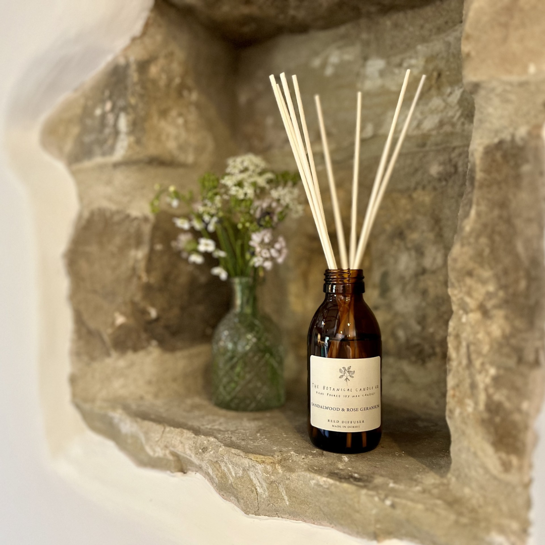 Sandalwood & Rose Geranium Reed Diffuser