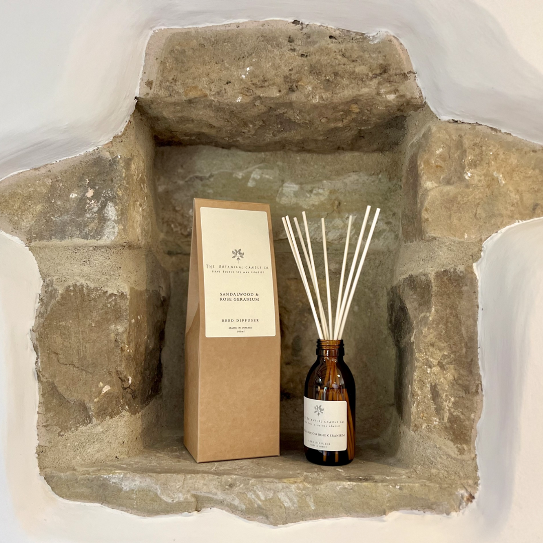 Sandalwood & Rose Geranium Reed Diffuser