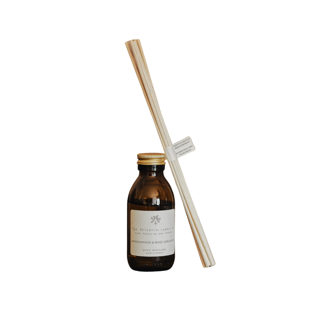 Sandalwood & Rose Geranium Reed Diffuser