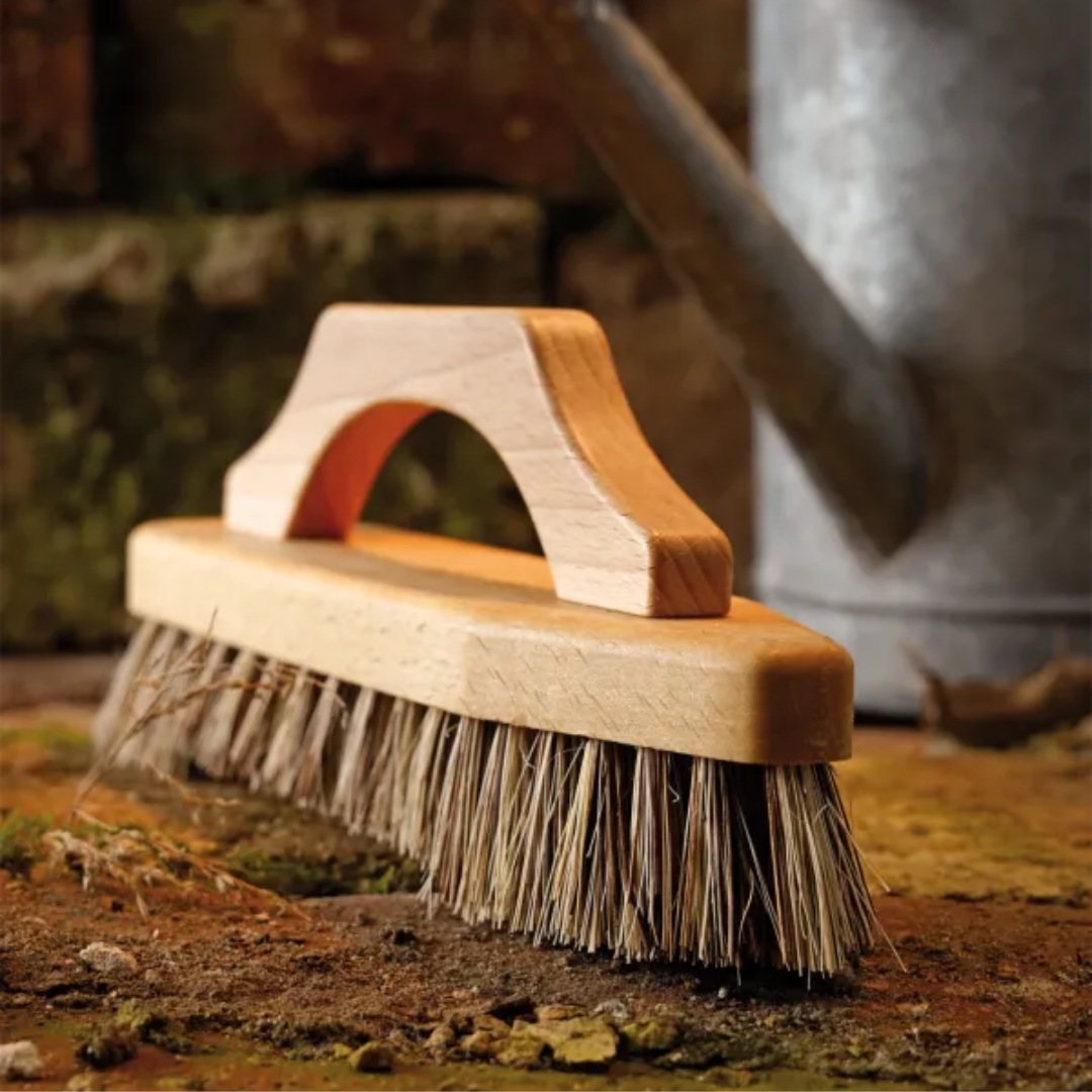 Scrubbing Brush with Bow Shaped Handle