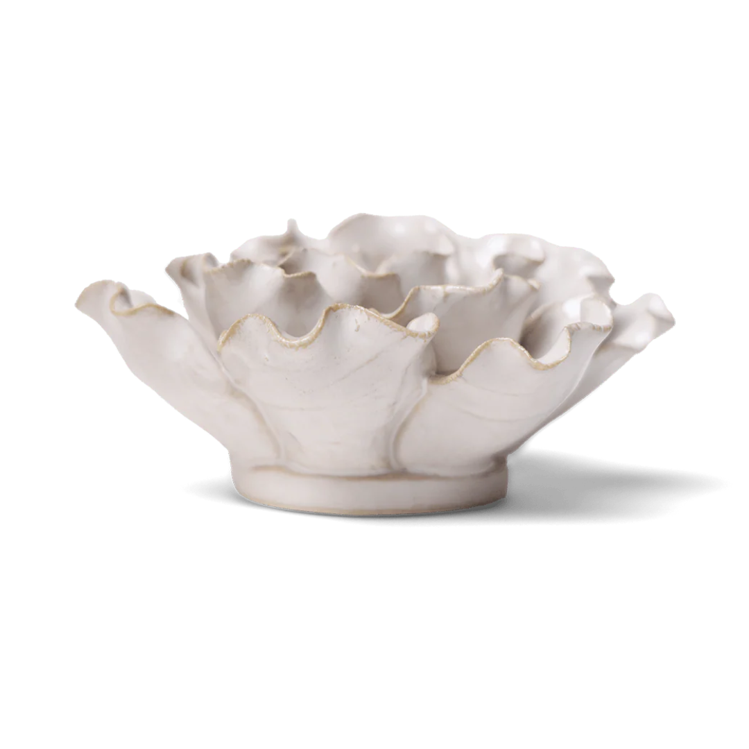Ceramic Sea Lettuce | Ivory