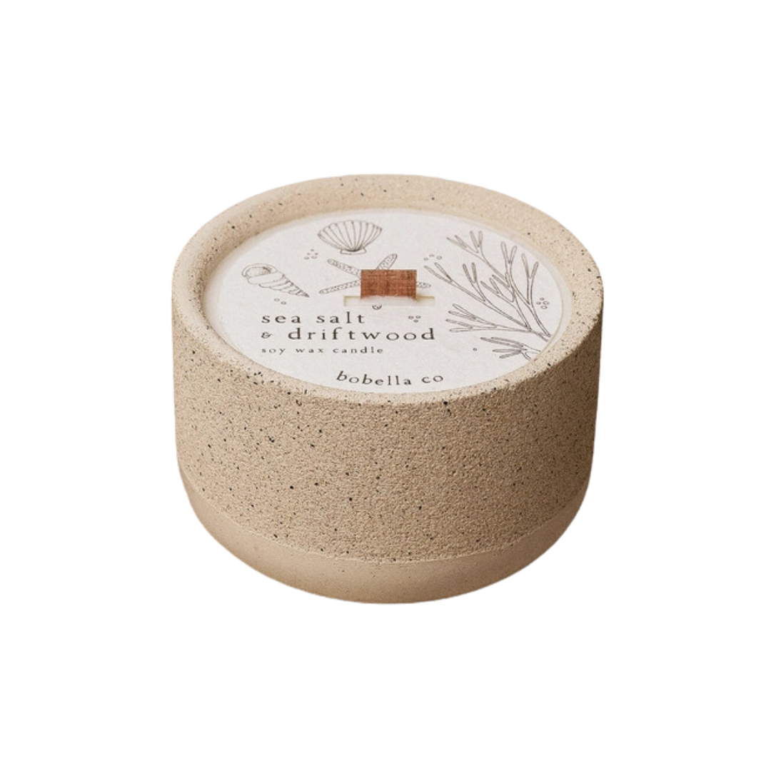 Sea Salt & Driftwood Soy Wax Candle