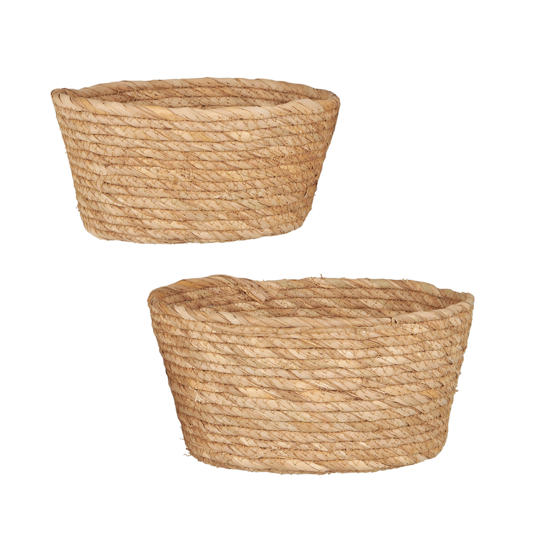 Seagrass Round Storage Basket | Small & Med