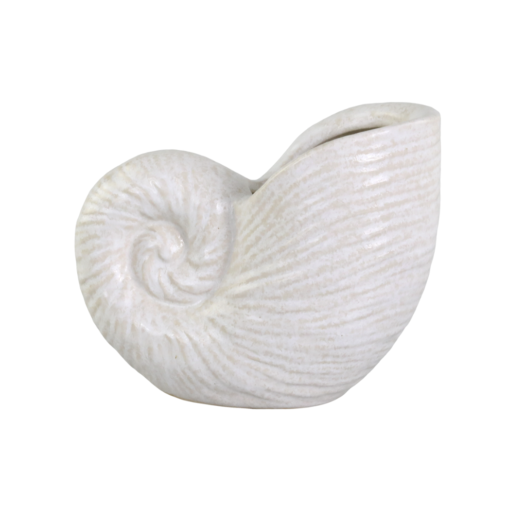 Ceramic Shell Vase