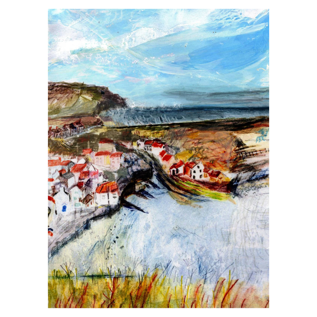 Staithes Art Print | By Jenny Hall