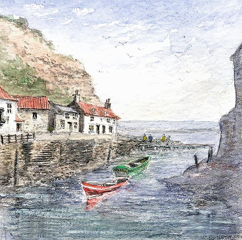 Square Framed Watercolour Prints | North Yorkshire Artist Colin Williamson