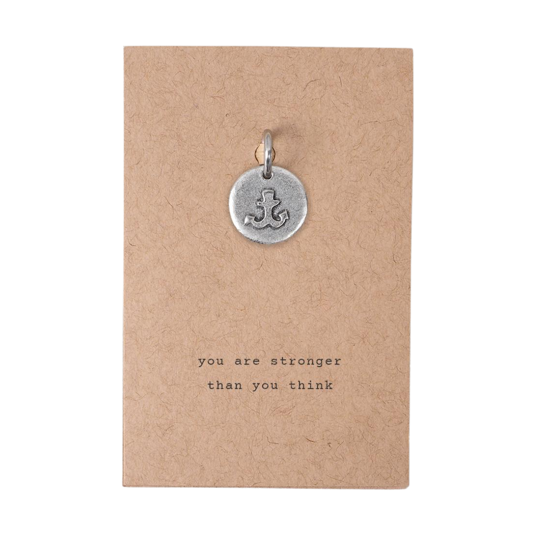 ‘Stronger Than You Think’ Keyring Charm