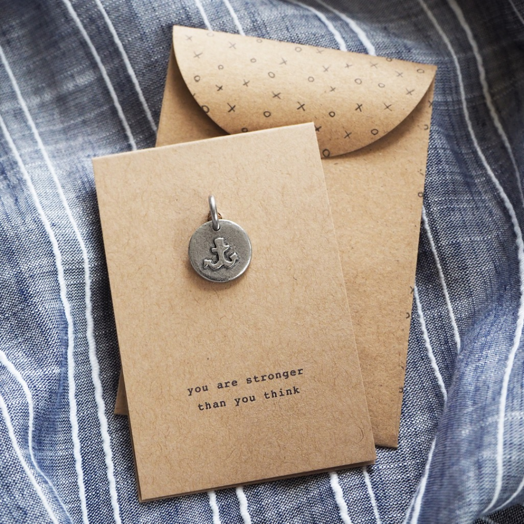 ‘Stronger Than You Think’ Keyring Charm