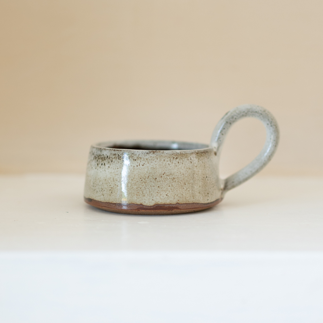 Stoneware Tealight Cup - Tawny