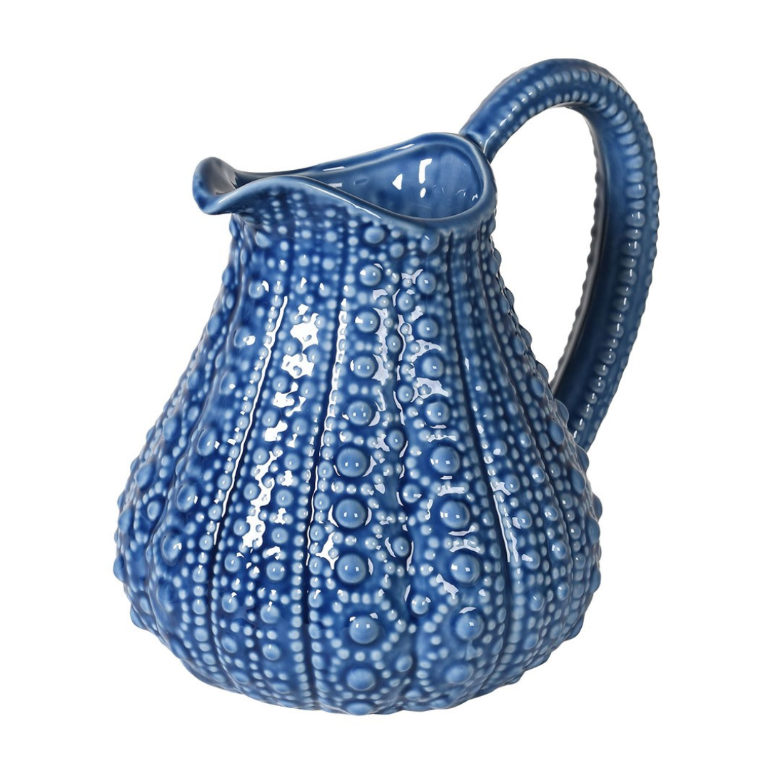Ceramic Urchin Jug | Blue