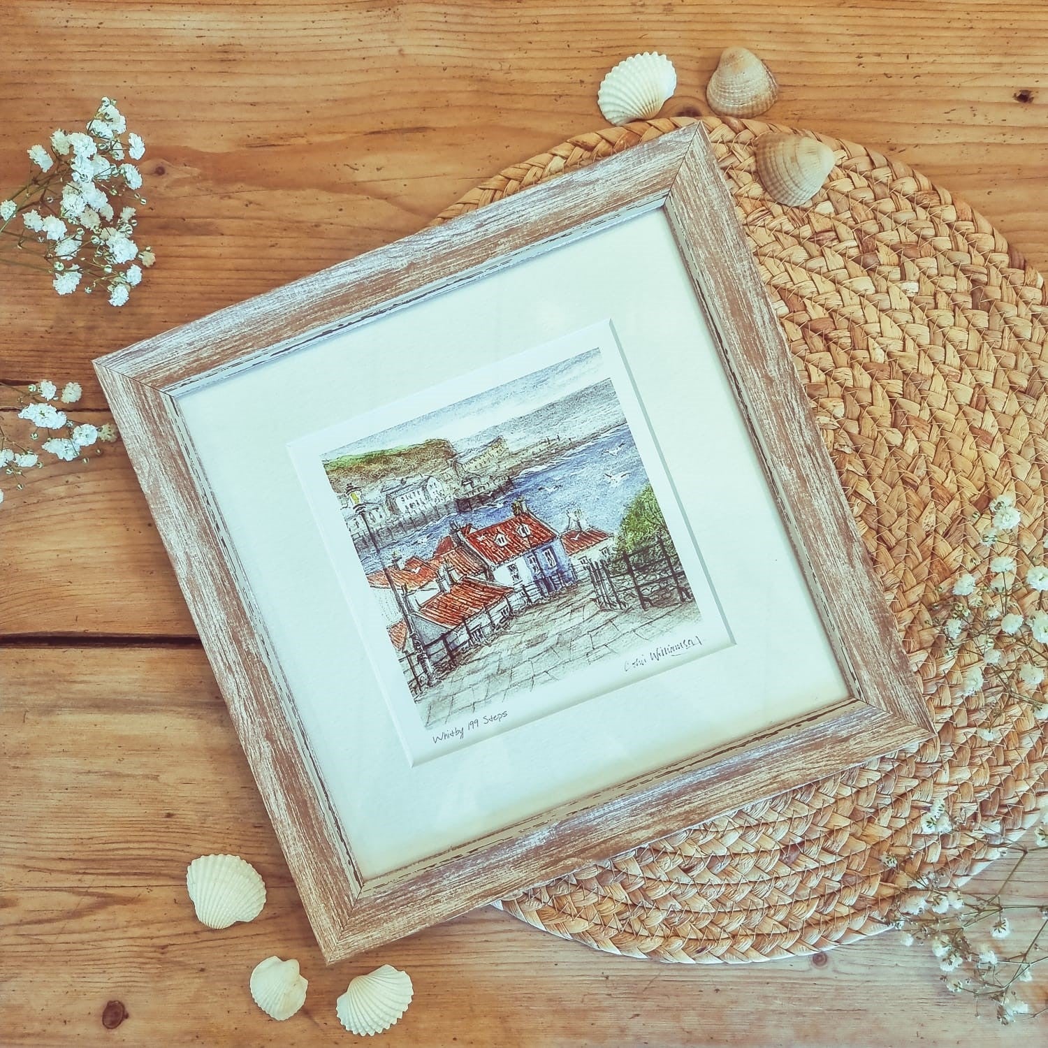 Square Framed Watercolour Prints | North Yorkshire Artist Colin Williamson