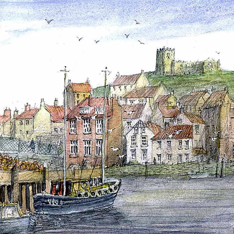Square Framed Watercolour Prints | North Yorkshire Artist Colin Williamson