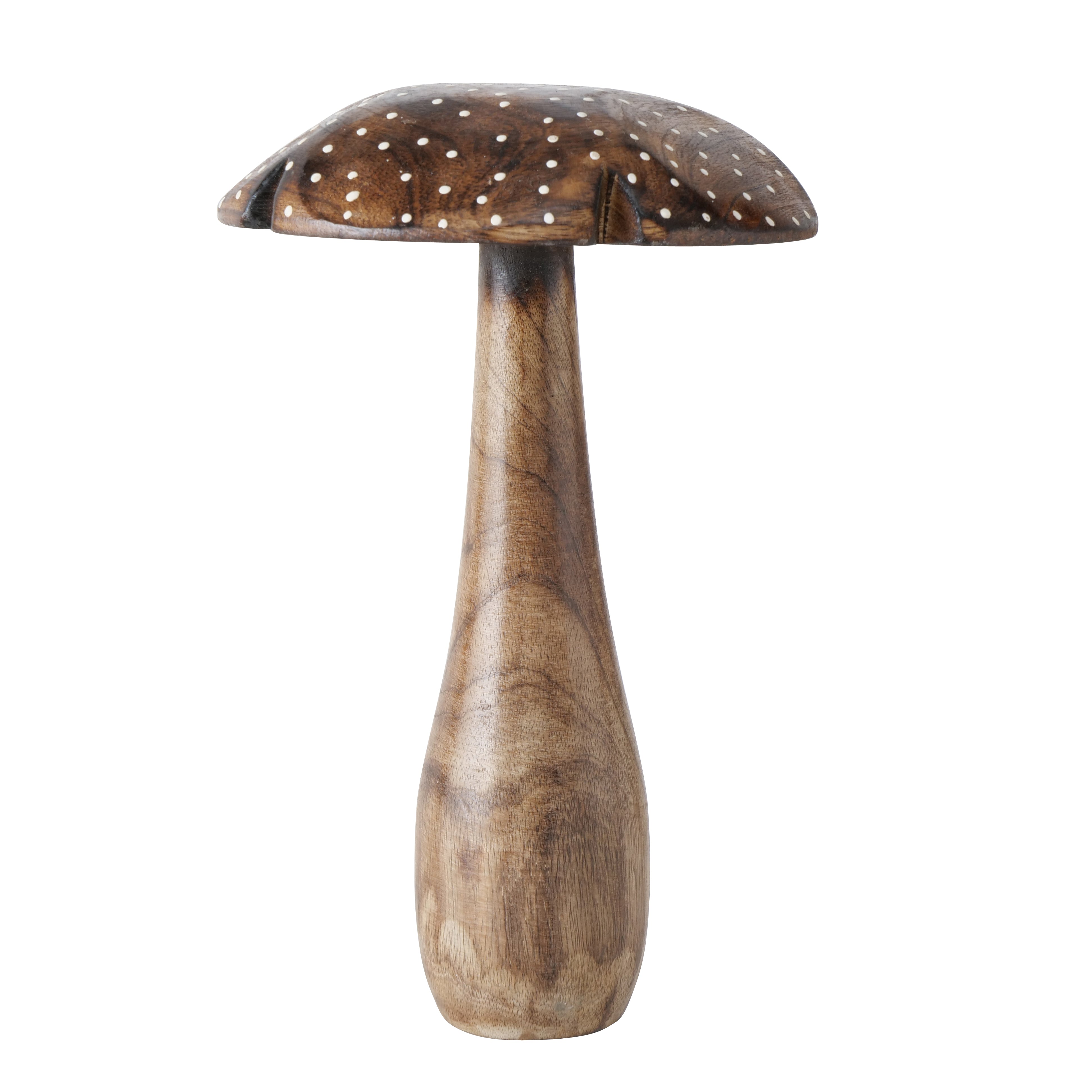 Hand Painted Wooden Mushrooms | Set of 3