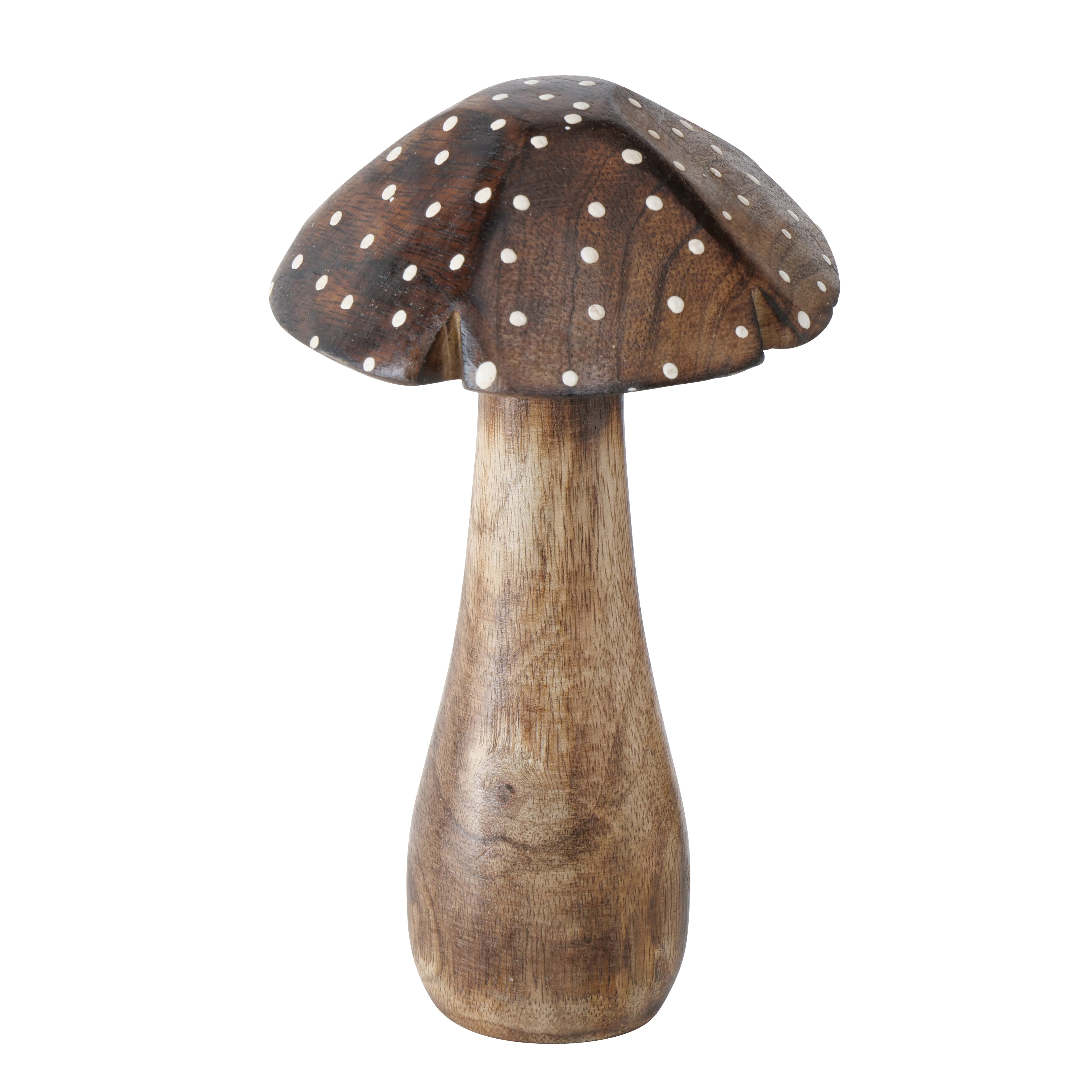 Hand Painted Wooden Mushrooms | Set of 3