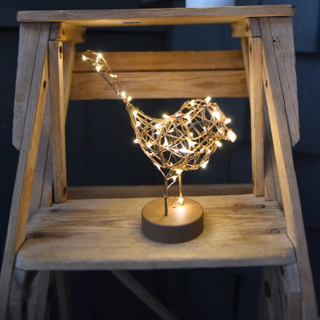 Light-up Copper Robin